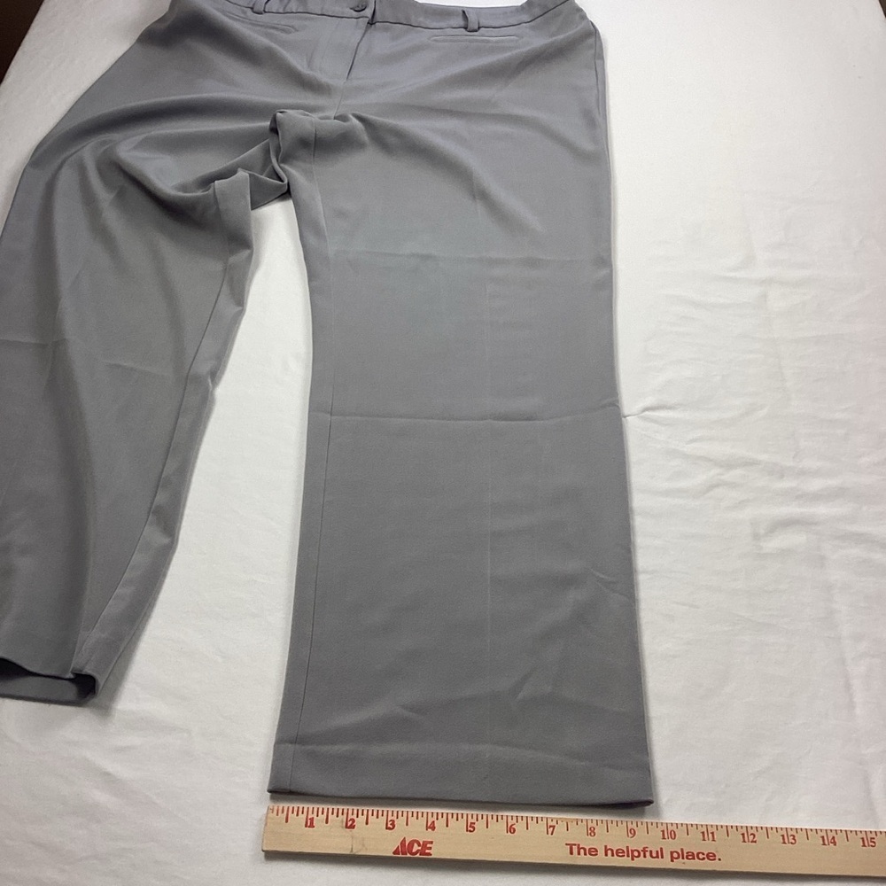 Chicos Gray Dress Pants Sz 3 - Picture 6 of 10